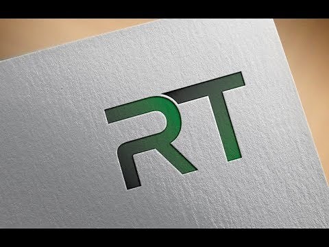 R,T letter logo design adobe illustrator (sinhala)