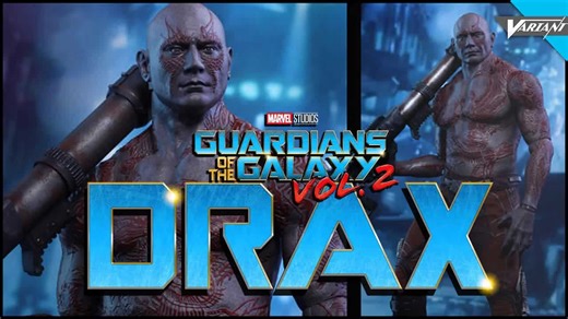 Drax the Destroyer from Hot Toys & Sideshow Collectibles