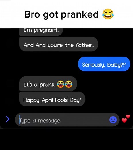 April Fools Prank Text Ideas