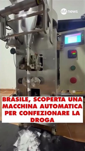 Brasile, scoperta una macchina automatica per confezionare la droga - RTL 102.5