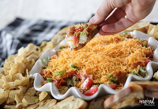 The BEST BLT Dip recipe - easy and flavorful appetizer!