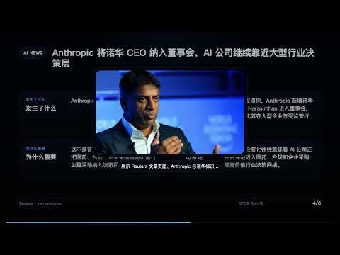 Claude Code 推出 Routines、Amazon 推出 AI 药研工具、OpenAI 扩大 Trusted Access for Cyber【AI开发者快报 2026-04-15】