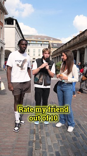 Rate my friend out of 10? 😂