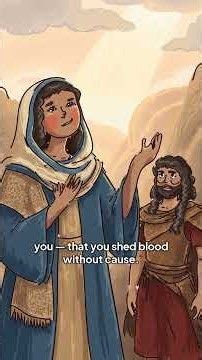 Blessed Be Your Wisdom: David and Abigail | Bible Story in 2 Minutes #Shorts