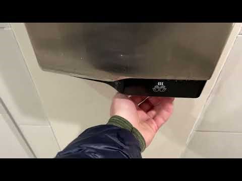 World Dryer SLIMdri Hand Dryer at McDonald's (1414 University Avenue), San Diego CA