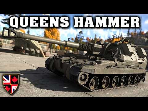 The SPH That Destroys PLANES! - War Thunder AS90 Review