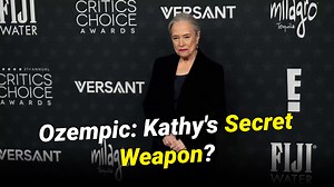 Kathy Bates shows off her 100-lb weight loss at the Critics' Choice Awards