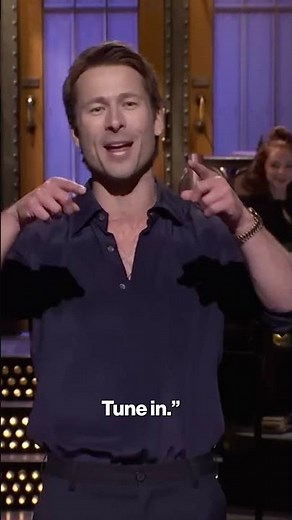 Glen Powell invited his UPS driver to see him host 'Saturday Night Live' #shorts