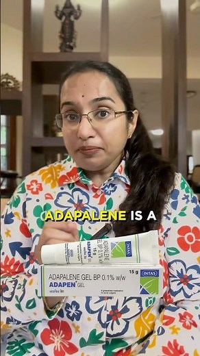 How does Adapalene work on acne ? | When to use Adapalene Gel | Prescription Drug #shorts #acne