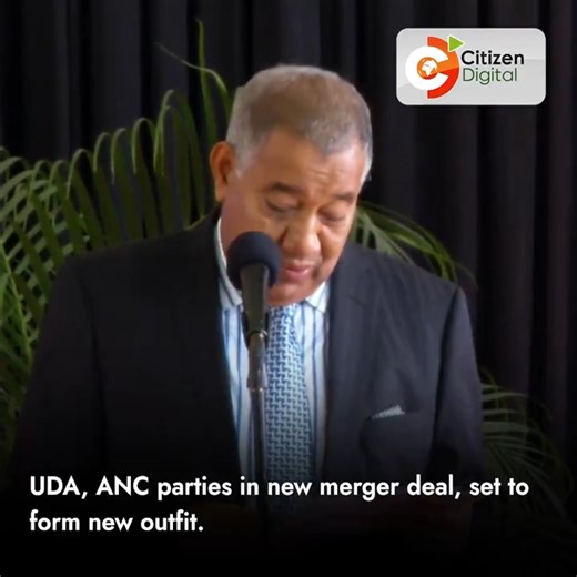 8.4K views · 377 reactions | UDA, ANC parties in new merger deal, set to form new outfit | Citizen TV Kenya | Facebook