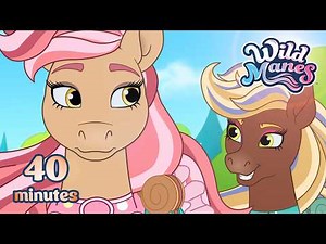 The Best of Bridget! 🩷 Full Episodes 👚 Wild Manes 🐴 Cartoon for Girls!