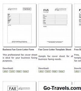 Modèles de pages de garde de fax gratuites - COMMENT 2026