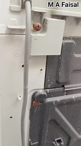 Top load washing machine PCB cover screw removing | M A Faisal