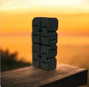 3D Printed Cool Infinity Cube With Honeycomb Pattern - Etsy