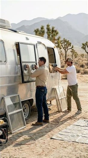 This Abandoned Airstream Became a Dream Desert Home