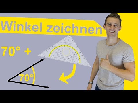 Winkel zeichnen Teil 1 | Winkel mit dem Geodreieck bestimmen | LehrerBros
