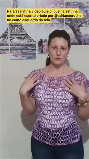 Crochet blouse. The video tutorial is now available!