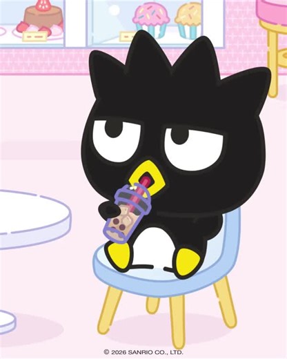 Badtz-maru is creating his own celebration with cookies and music! 💙 Watch now on the #HelloKittyandFriends YouTube channel: https://bit.ly/4kwrT0w | Hello Kitty