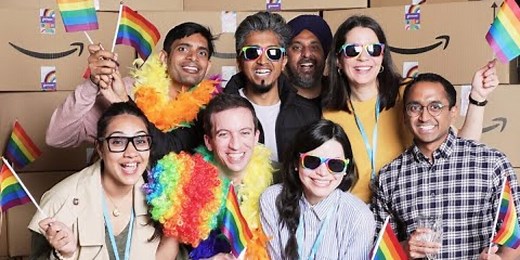 How Amazon employees celebrated Pride around the world