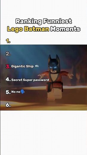 Funniest Lego Batman Moments😂