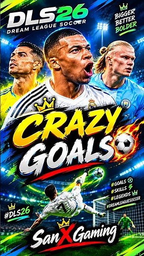 Unbelievable Long-Range Skill Goals! 💀🔥 #dls #dls26 #dreamleaguesoccer #goals