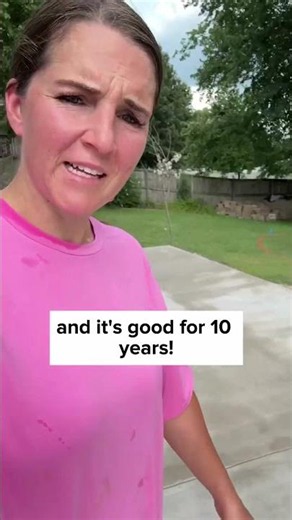 One Spray to Stop Concrete Stains for Good