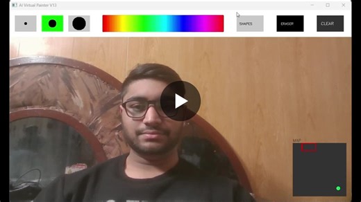 #computervision #opencv #python #mediapipe #artificialintelligence #softwareengineering #project | Yuvraj Malik