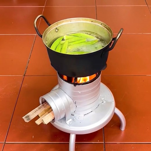 5.9K views · 39 reactions | How to build a small wood stove for camping. | Sammie Head | Facebook