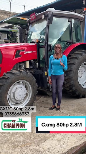 CXMG 80hp 2.8m Tractor with Trailer & Plough