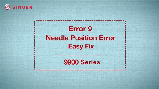 Seeing Error 9 pop up on your SINGER 9900 Series Industrial Machine? Don’t worry—this common needle position error can be fixed in just a few steps. In this expert-led DIY video, we’ll walk you through how to identify the issue, check the needle bar and sensor, and reset your machine for smooth, accurate stitching. Get back to perfect positioning—watch now and sew without interruptions! #SingerDIY #9900Series #Error9Fix #NeedlePositionError #SingerIndustrial #SewingMadeEasy #StepByStep | Singer