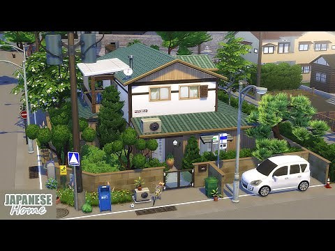Japanese House | The Sims 4 | No CC | Speed Build