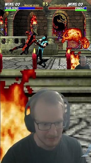 Sliding into a 71% Setup with Classic Sub-zero Mikemetroid - UMK3 MKLK Ultimate Mortal Kombat 3