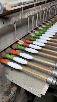 This is How Cloth is Made from Threads in Indian Textile Factory #ashortaday