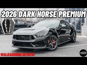 2026 FORD MUSTANG DARK HORSE PREMIUM! | *Full Walkaround Review* | BEST Sounding Muscle Car?!