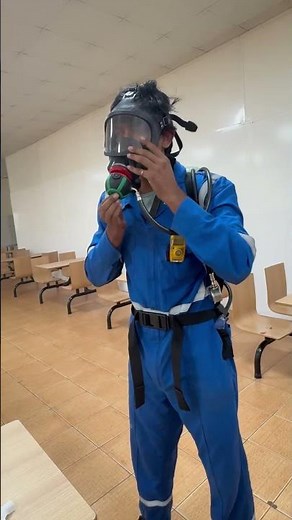 How to wear SCBA mask in Right Steps
