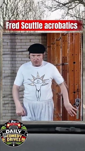 Benny Hill’s Fred Scuttle Tries Fitness 😂 | Classic British Comedy #shorts #viralshorts