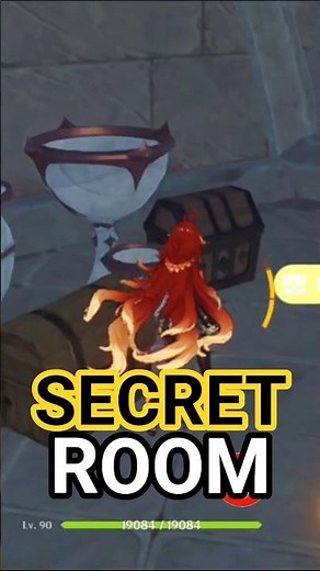 SECRET ROOM Above The Memory Core Where The Chest Is Hidden #genshinimpact #genshinshorts #genshin