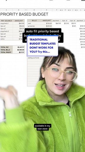 Template de Budget Prioritaire pour Revenus Fluctuants