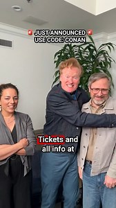 101K views · 911 reactions | Conan O’Brien Needs A Friend is coming to the Orpheum Theatre LIVE in Los Angeles on May 7 as part of #NetflixIsAJokeFest! Get presale tickets tomorrow, Thursday March 14 at 10AM PT with the code CONAN before the general on sale Friday. Tickets and all info at netflixisajokefest.com | Team Coco | Facebook