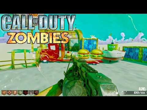 SpongeBob Hallway Zombies is PEAK! (Black Ops 3)