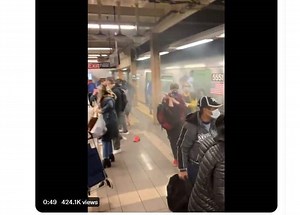 Brooklyn Subway Shooting: Video Shows Horrifying Moment When Attack Happened, Smoke Inside Train