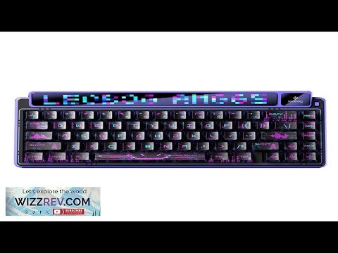 LEOBOG AMG65 Custom Mechanical Keyboard With TFT LED Screen 67 Keys Triple