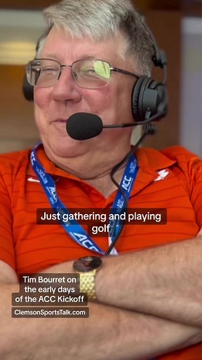 2K views · 21 reactions | Tim Bourret on the early days of the ACC Kickoff and what Coach Danny Ford would do during the event instead of playing golf. | Clemson Sports | Facebook