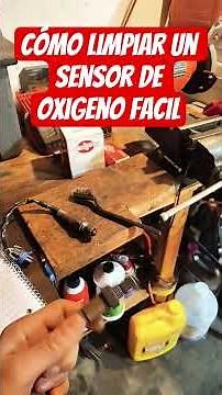 cómo limpiar un sensor de oxigeno facil