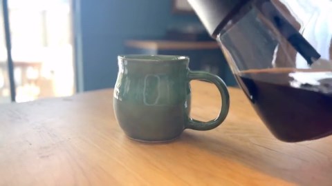 Handmade Ceramic Coffee Mug: Stoneware Pottery, 10-12 Oz - Etsy