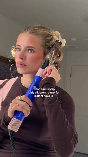 Dyson Airwrap: Instant Pin Curls Technique Tutorial