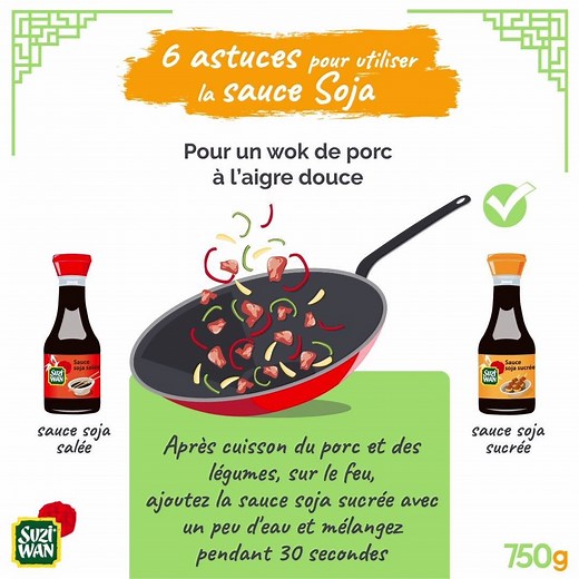 Sortez votre flacon de sauce soja, elle peut faire des merveilles ! Voici 6 astuces pour sublimer vos plats.Alors, plutôt salée ou sucrée ? 🍜 Pour en savoir plus : https://goo.gl/mV8YPs | 750g : Recettes de cuisine