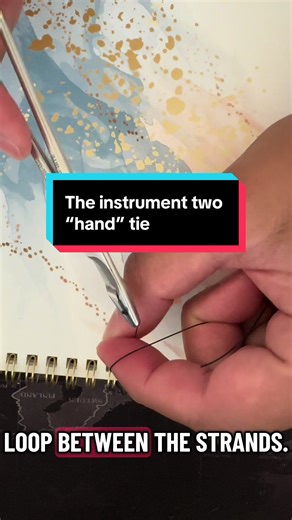 Not sure what this technique is actually called but I’m going with an instrument two hand tie. Learned it from one of my attending. I use it a lot if I have a high tension wound and even my surgeon knots come splay apart. You can hold tension with your hand while you tie your knots. And it doesn’t waste too much suture #surgery #suture #medicine #paschool #medschool