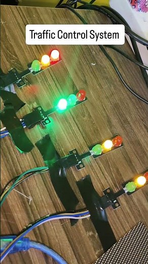 Realtime Traffic control system using Arduino