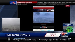 CATASTROPHIC SURGE: This camera shows the storm surge in Grand Isle as Hurricane Ida's eye moves over the island. We do not know how high up this camera is. Absolute devastation. | WDSU News